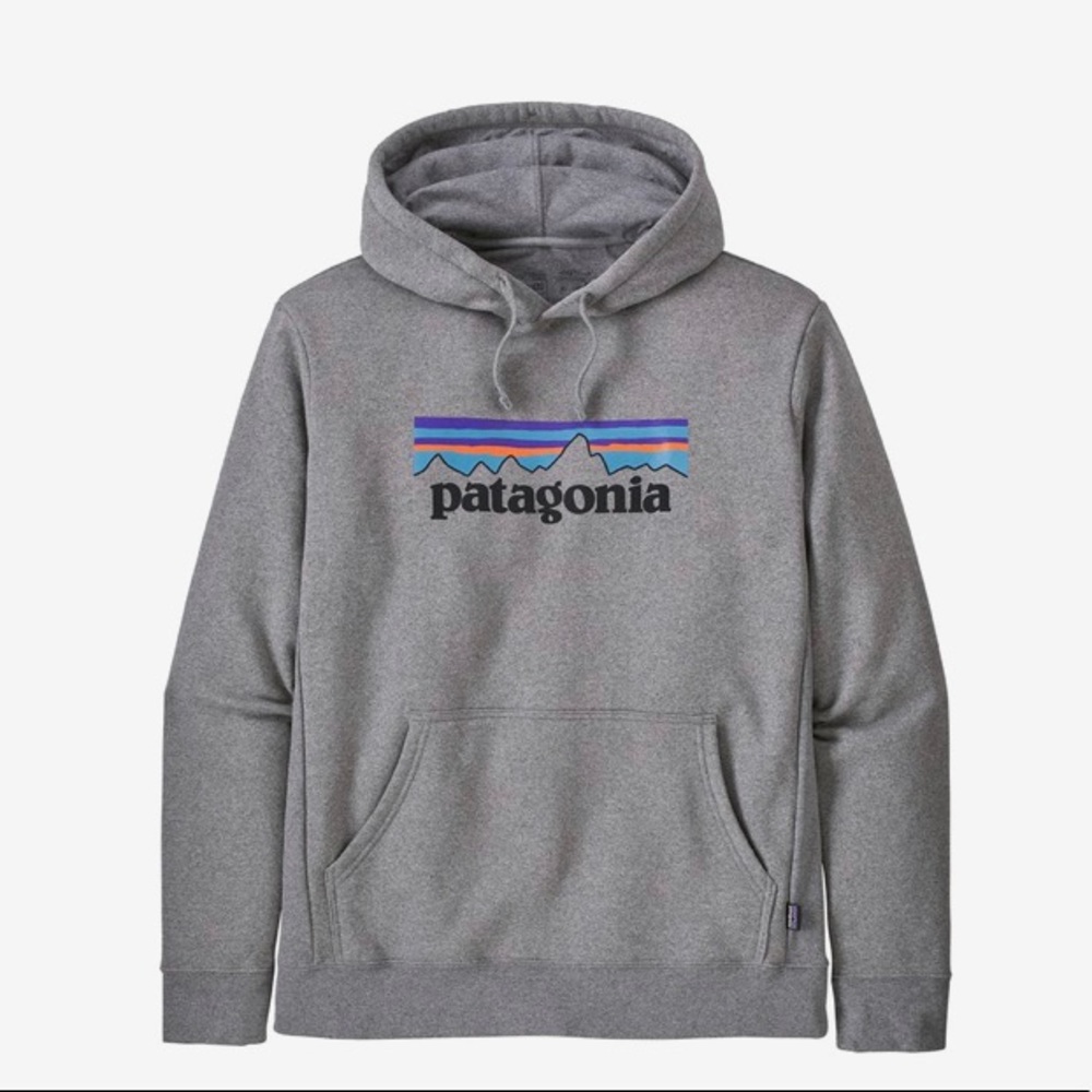 Men's Gray P-6 Logo Uprisal Hoody size Large